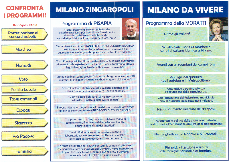 elezioni a milano